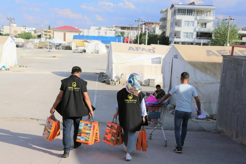 Diyarbakır’ın Ergani ilçesinde ‘Depremzede