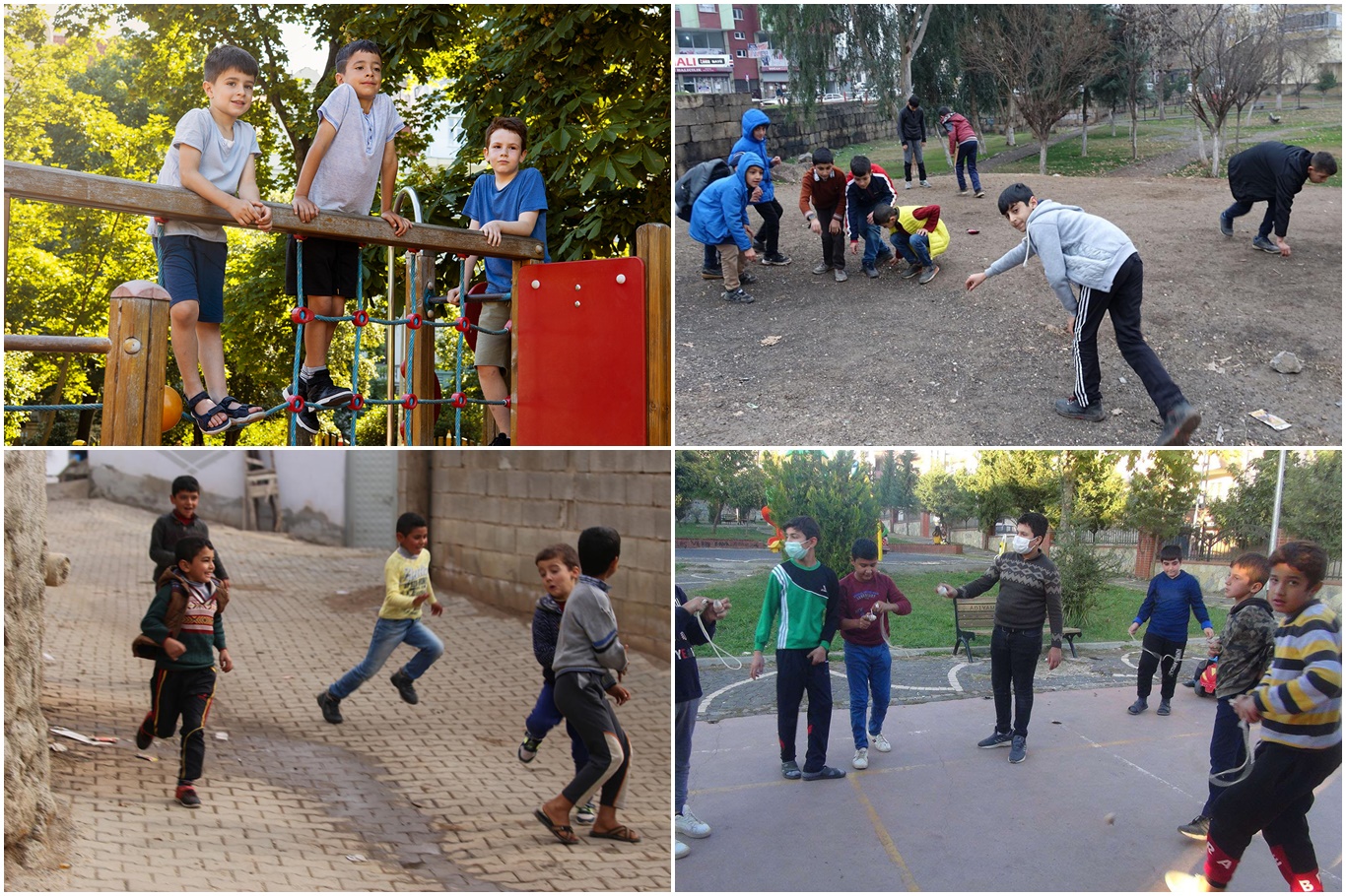 Sokak oyunlarının artık unutularak