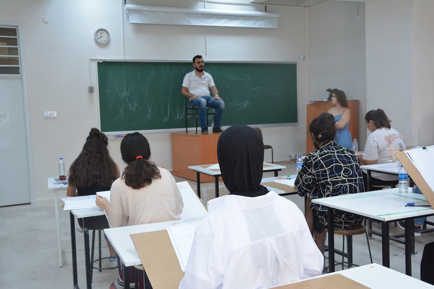 D.Ü. Eğitim Fakültesi Güzel Sanatlar Eğitimi Özel Yetenek Sınavları Yapıldı