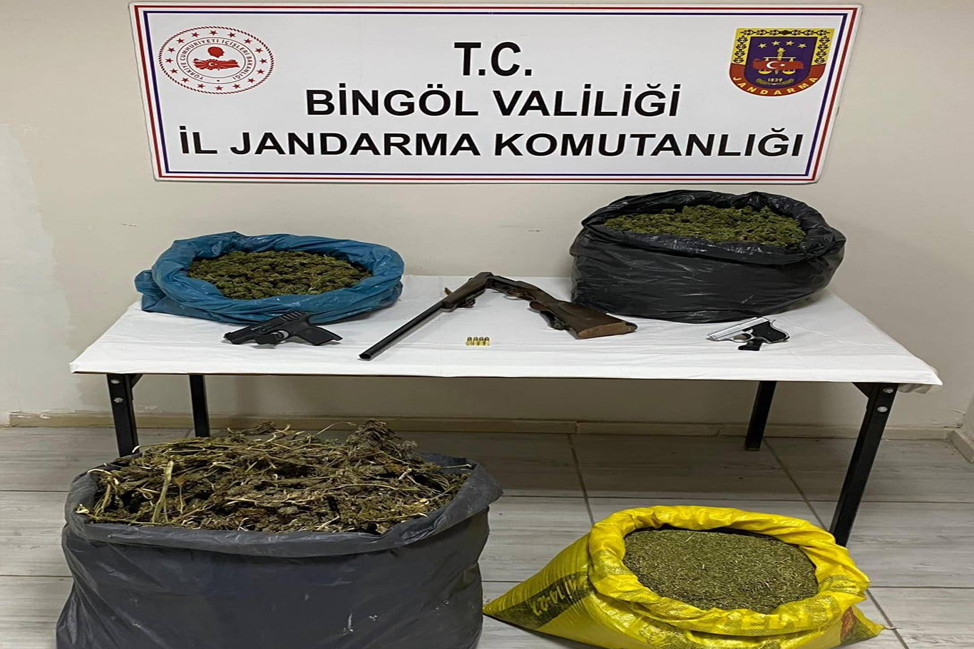 Bingöl’de narkoterör operasyonları