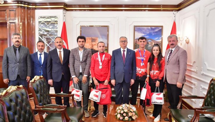 DİYARBAKIR’IN GURURU BALKAN ŞAMPİYONU MİLLİ ATLETE VALİ DESTEĞİ