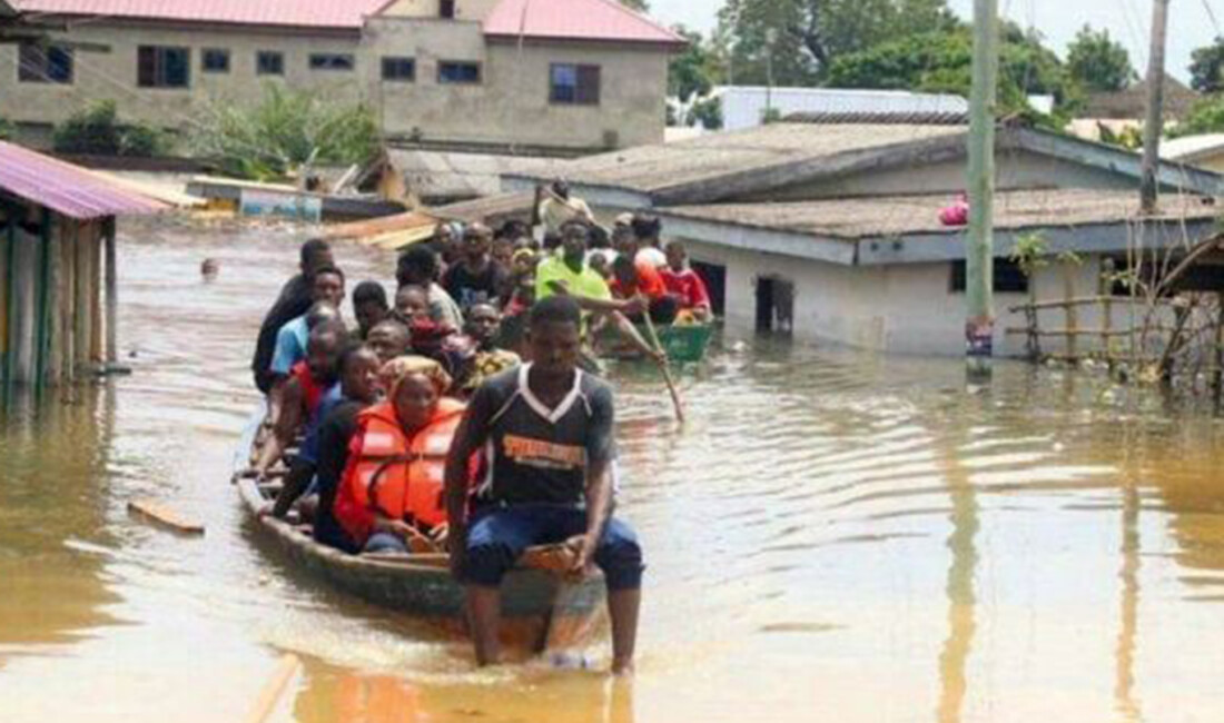 Gana'da şiddetli yağışlar nedeniyle