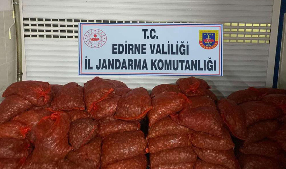 Edirne'de toplanması ve satışı