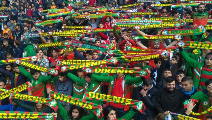 Amedspor  Taraftarları Şampiyonluk yolunda 