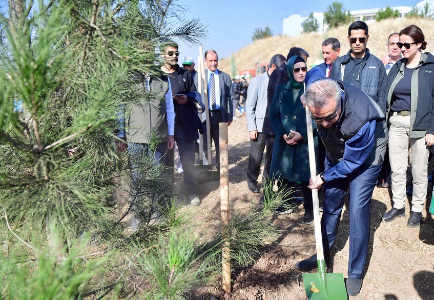 Diyarbakır’da 23 Bin fidan toprakla buluşturuldu