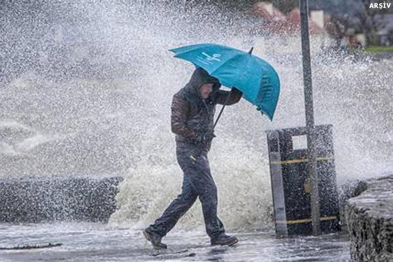 Meteoroloji’den 8 ile “sarı”, 4 ile “turuncu” uyarı