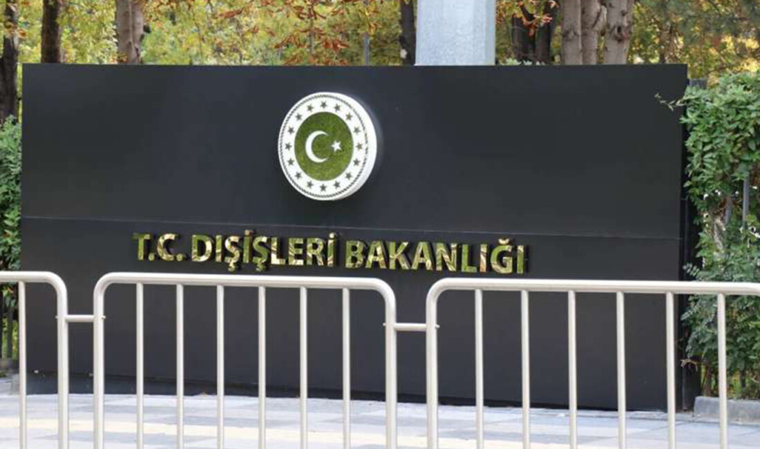 Dışişleri Bakanlığı tarafından yapılan