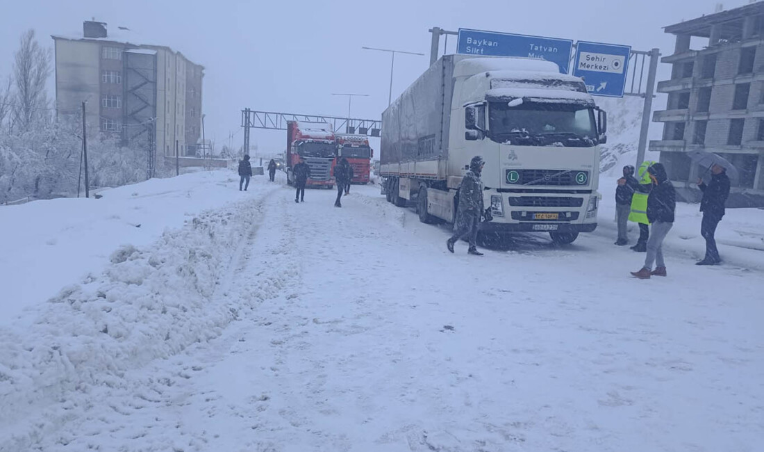 Bitlis’te etkili olan yoğun