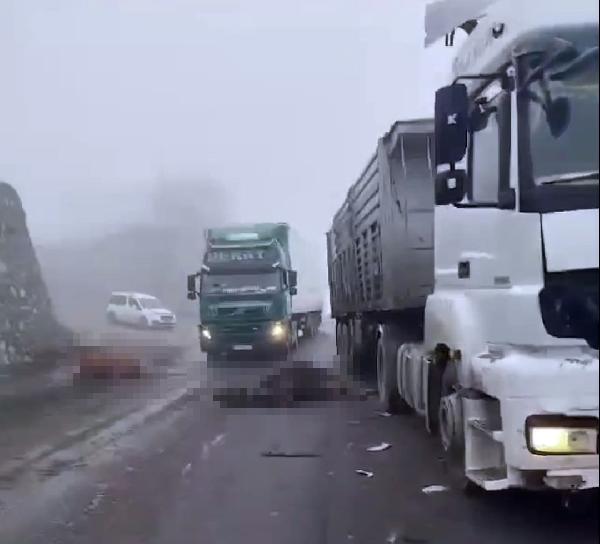 DİYARBAKIR'ın Silvan ilçesinde sis