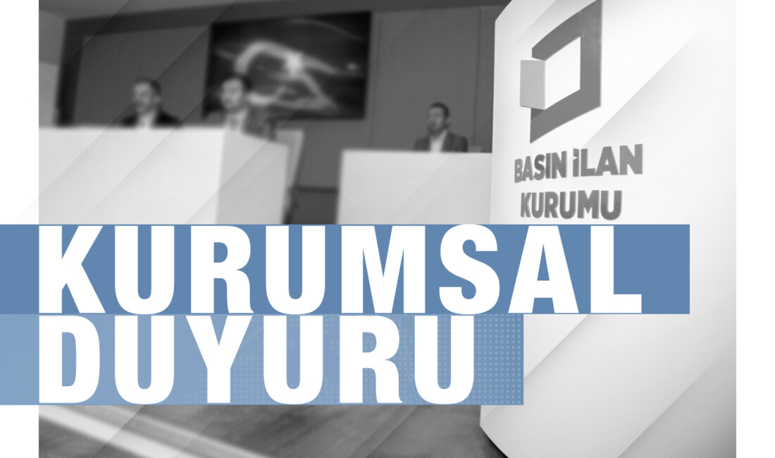 Basın İlan Kurumu'ndan yapılan