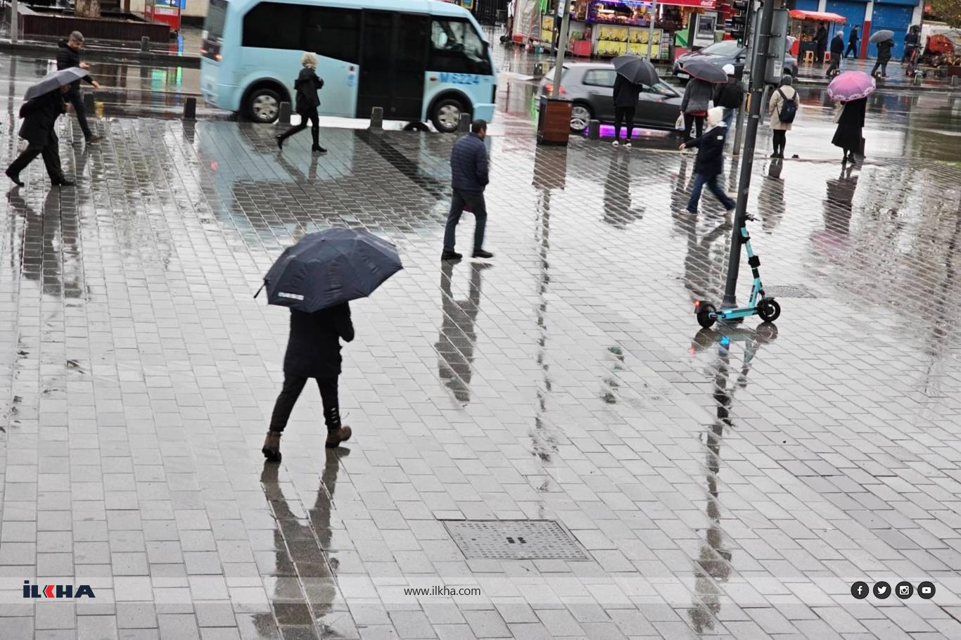 Meteorolojiden yağış uyarısı