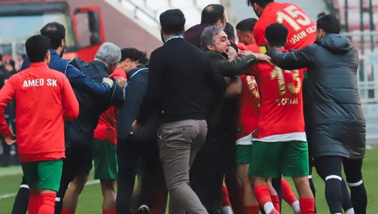 Taner Gümüş ve Alaettin, Amedspor’u İpten Aldı: 3-2