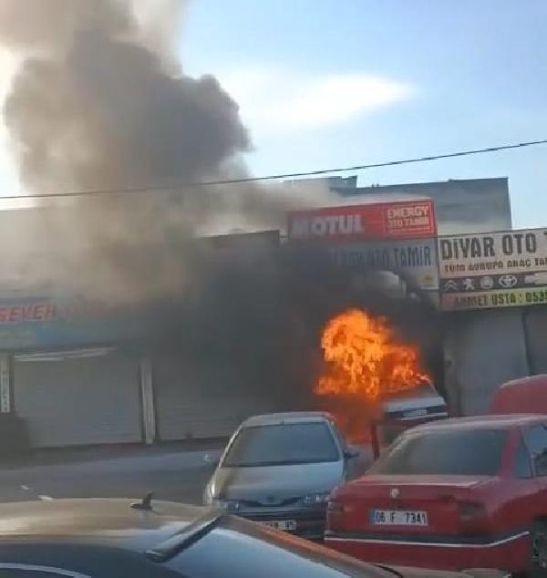 DİYARBAKIR’da tamir için oto