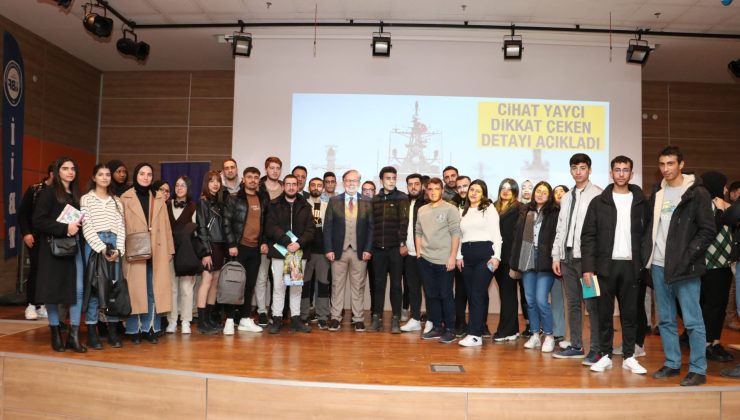 Tümamiral Cihat Yaycı “Mavi Vatan” isimli konferans düzenledi