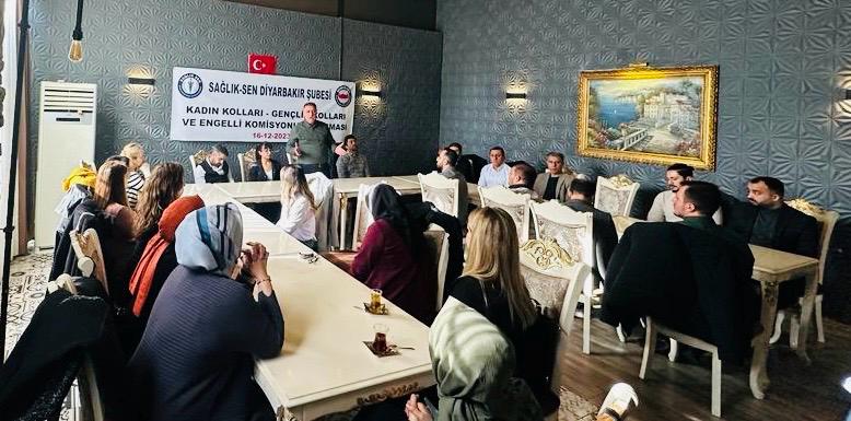 Sağlık-Sen Diyarbakır Şubesi’nce, istişare