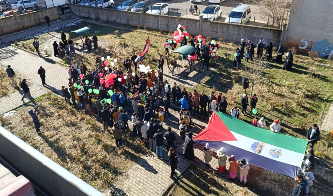 Bingöl'de, "Balonlar Gazze için