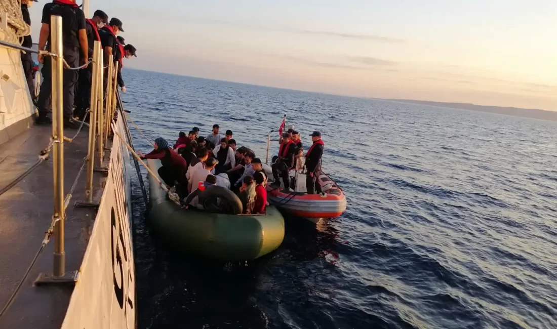 Çanakkale'nin Ayvacık ilçesinden lastik