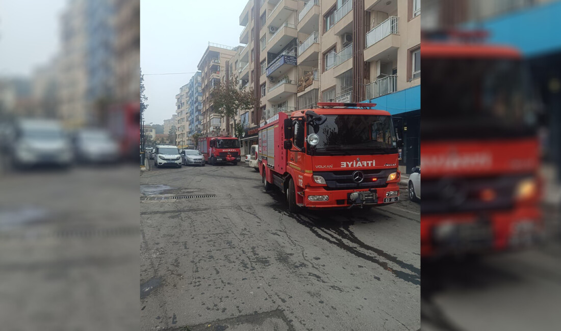 Şanlıurfa'da çıkan mesken yangını