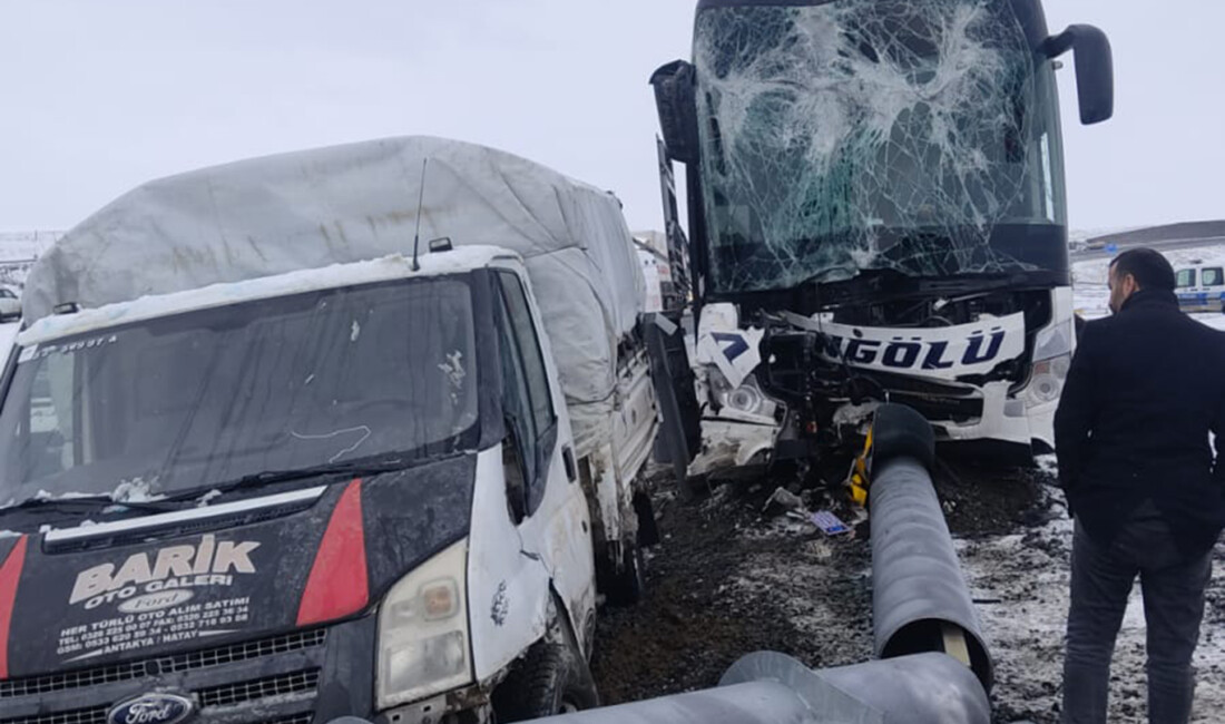 Ağrı'nın Hamur ilçesinde yolcu