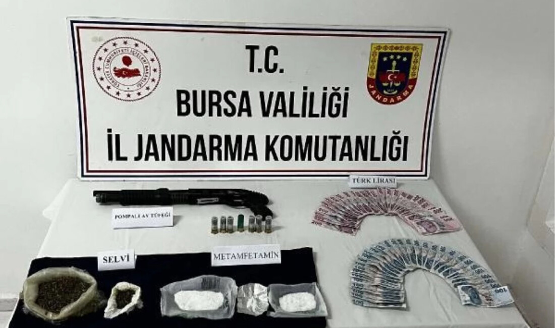 Bursa'da jandarma ekiplerinin düzenlediği