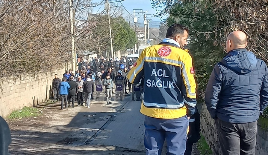 Diyarbakır’da yol yapımı için