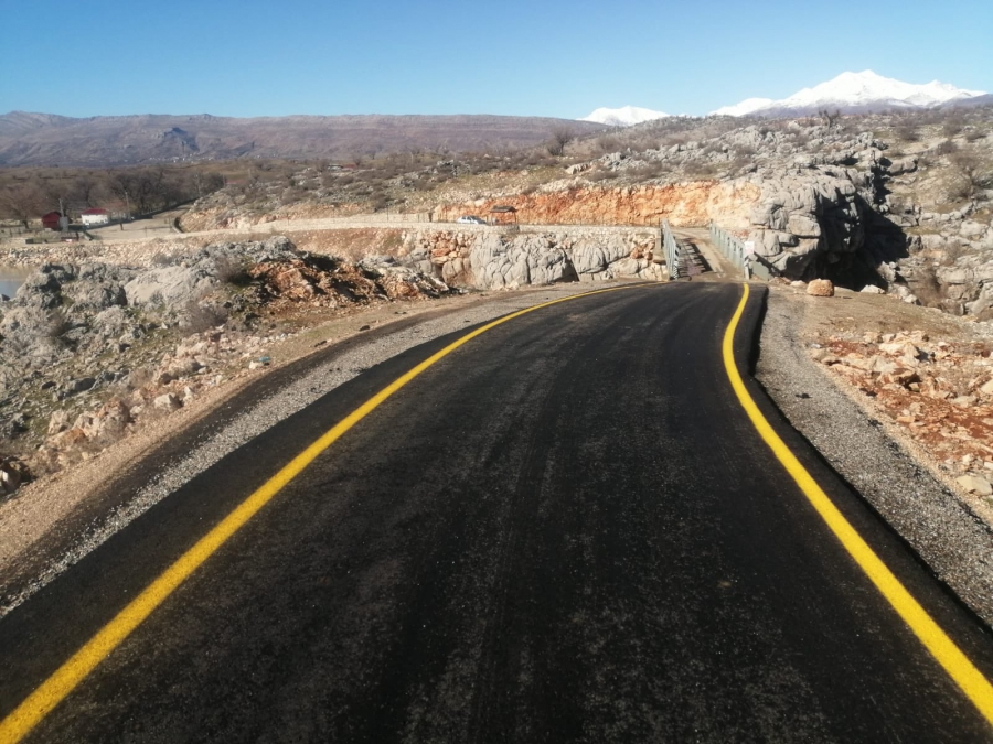 Diyarbakır’da Hani- Çukur- Elazığ Üçocak yolu tamamlandı