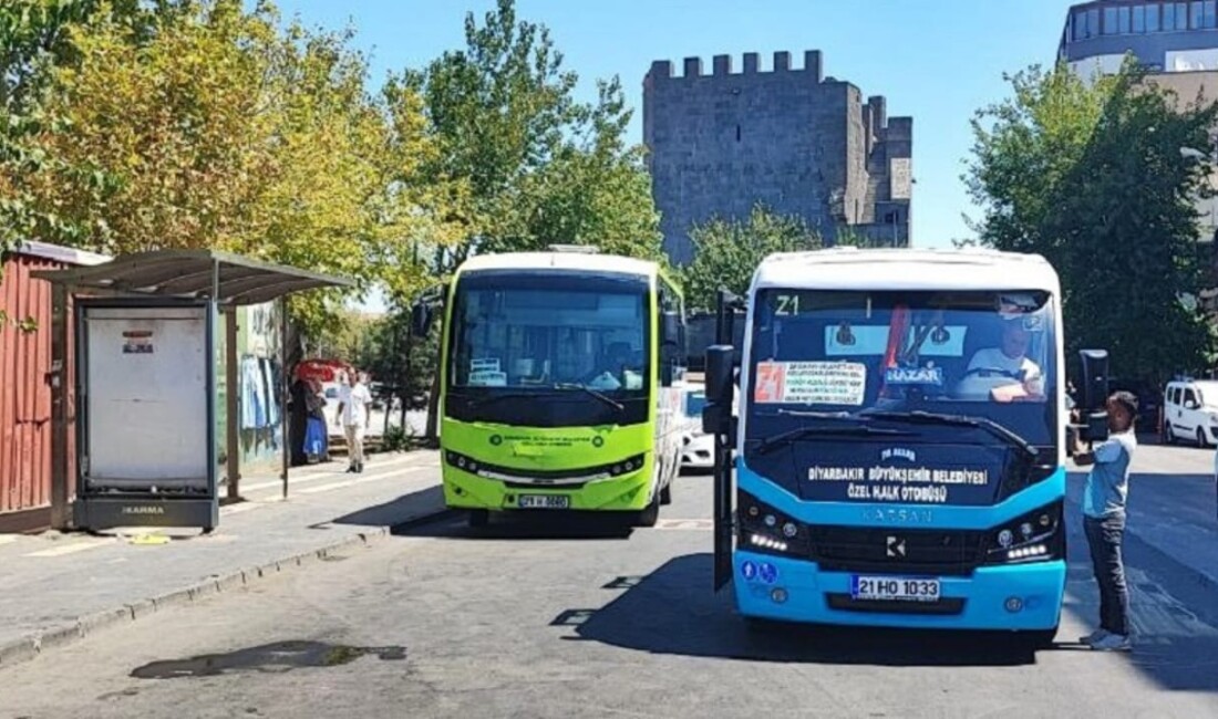 Diyarbakır’da Şehir içi Yolcu