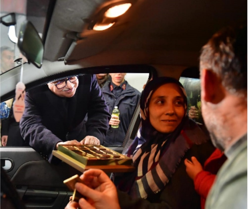 Yeni yılda 170 noktada güvenlik güçleri görev başındaydı