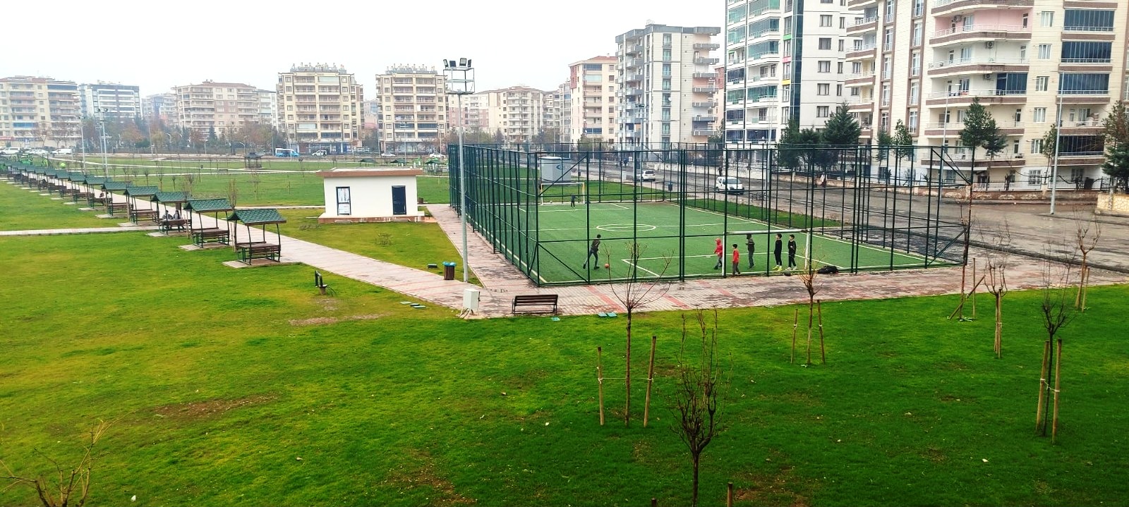 Diyarbakır’daki boş arsa bakın nasıl değerlendirildi?