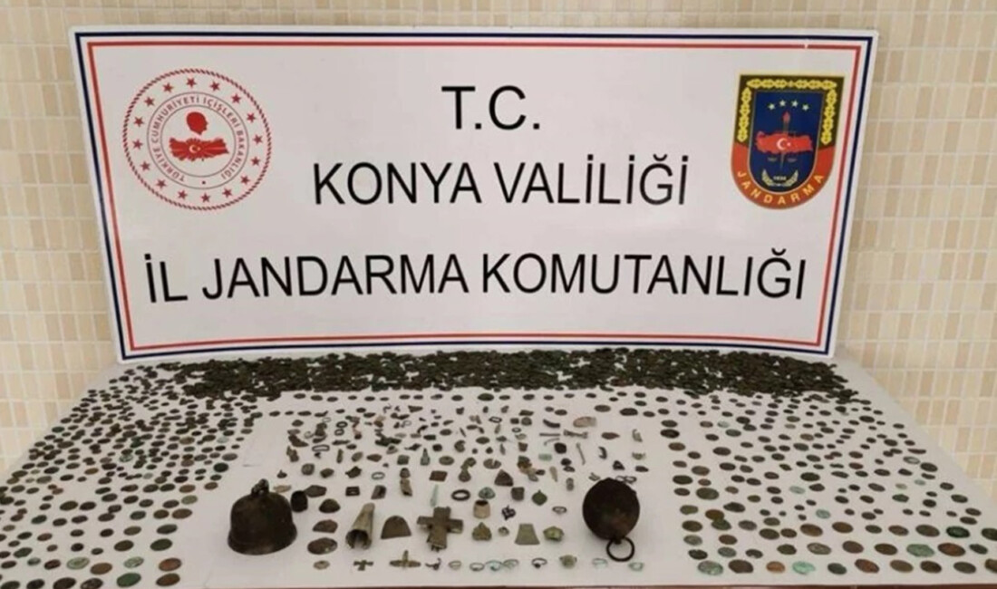 Konya'da düzenlenen operasyonda, tarihi