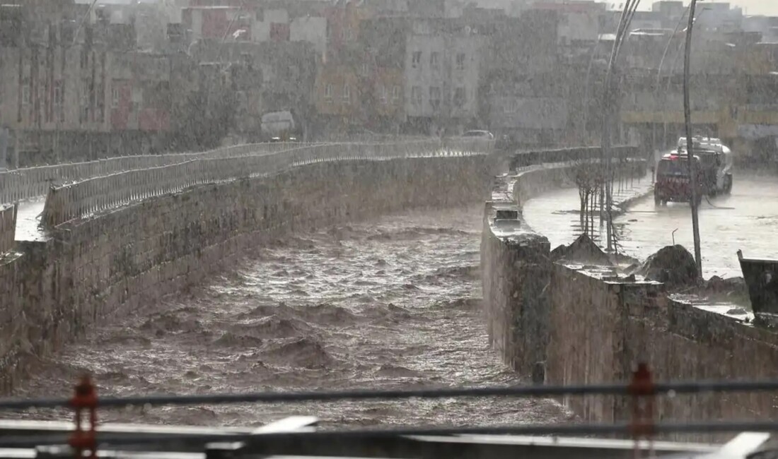 Şanlıurfa'da devam eden sağanak