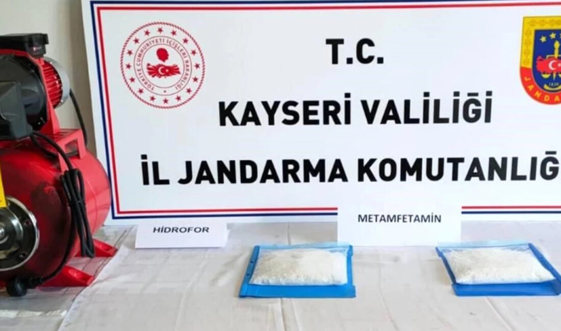 Kayseri'de düzenlenen operasyonda, su