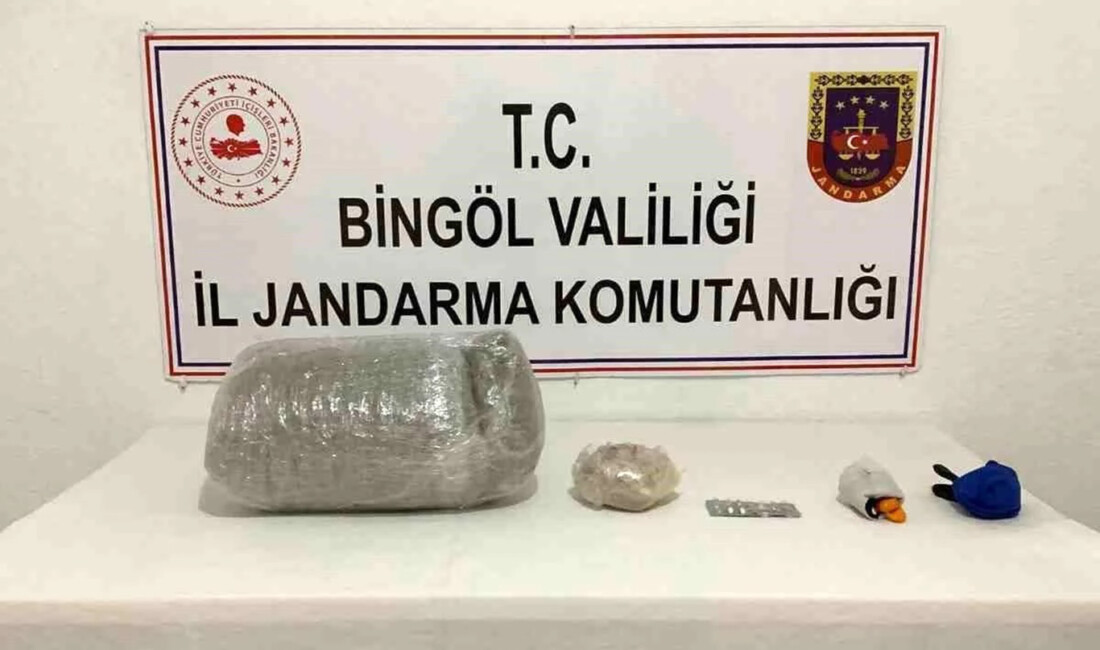 Bingöl'ün Solhan ilçesinde jandarma