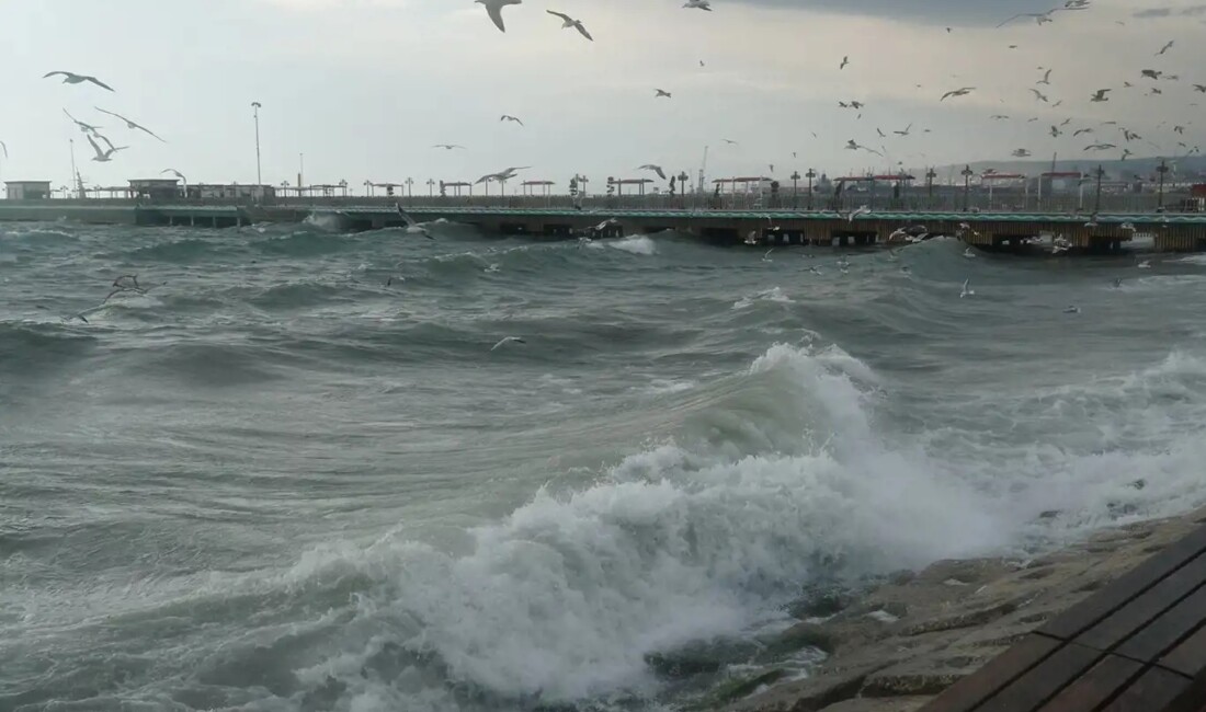 Çanakkale'de, fırtına nedeniyle yarın