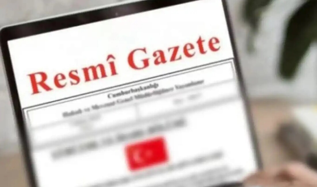 Resmi Gazete'de yayımlanan kanunla,