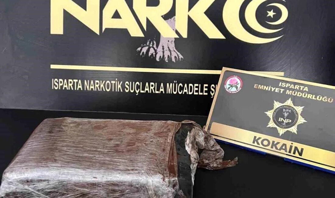 Isparta'da narkotik ekipleri tarafından