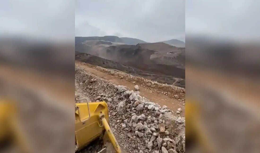 Erzincan'da maden ocağında yaşanan