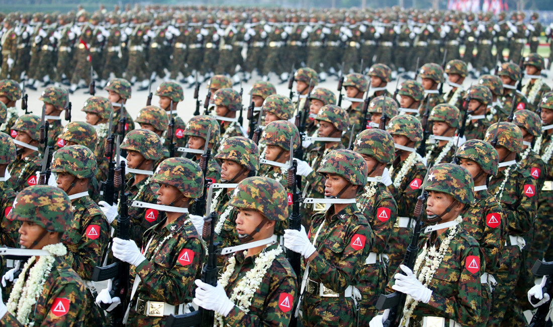 Myanmar'da askeri yönetim, ülkedeki