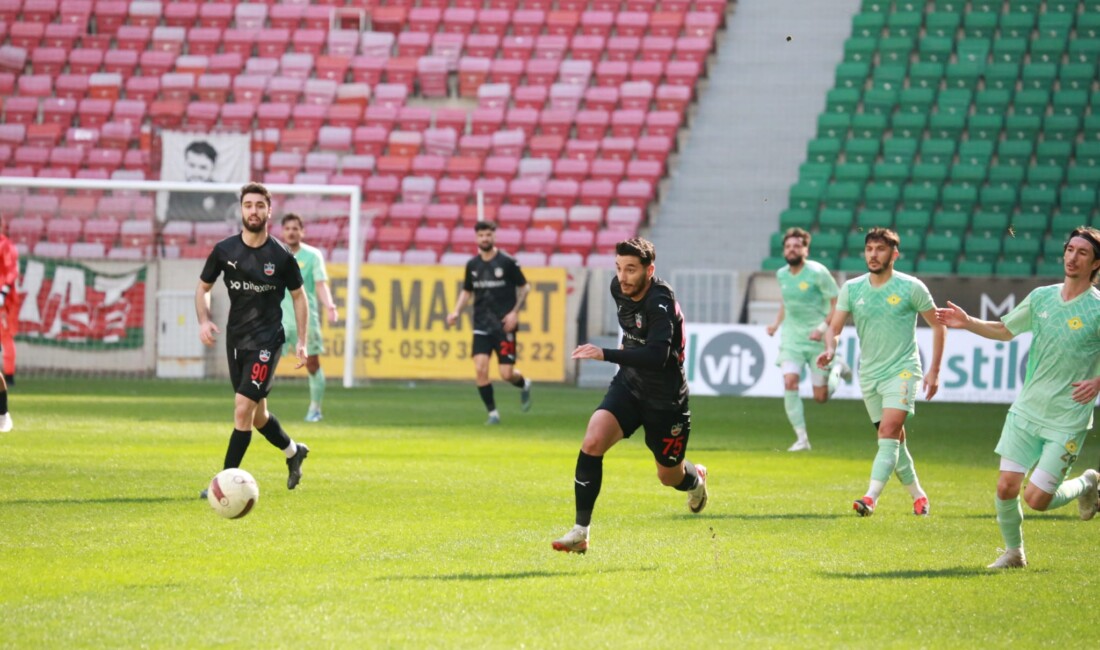 Diyarbakır Stadyumunda yapılan müsabaka