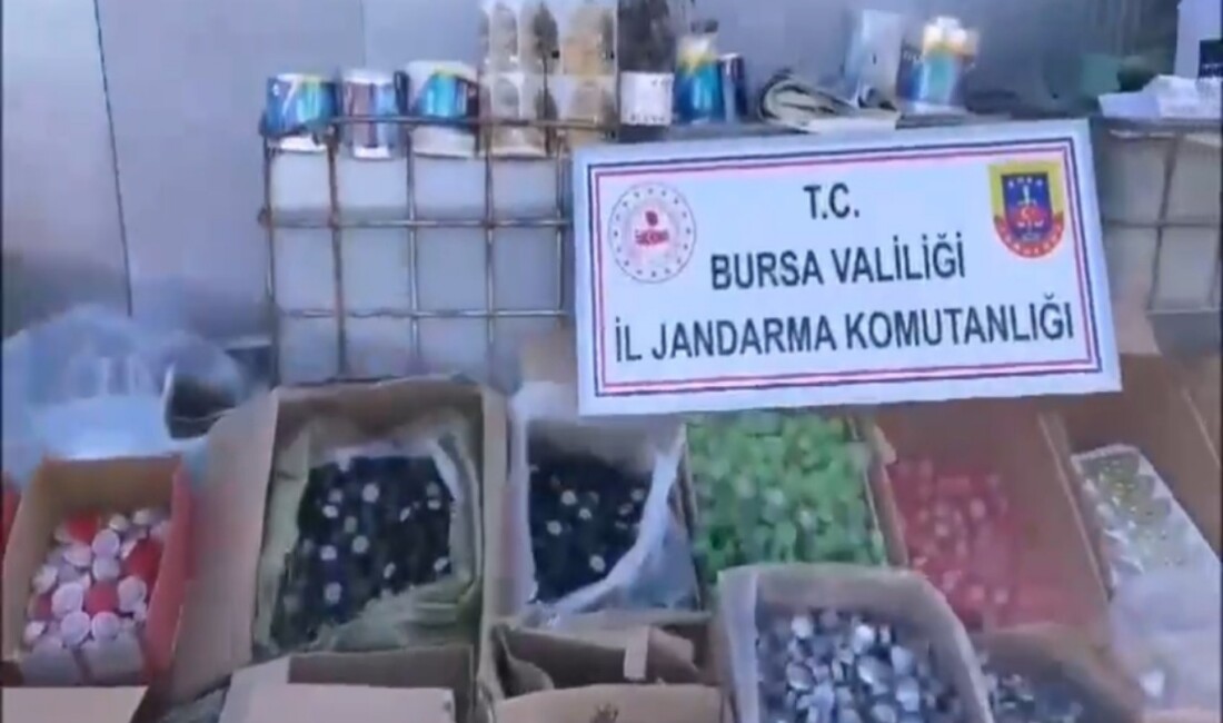 Bursa'da kaçak yağ operasyonunda