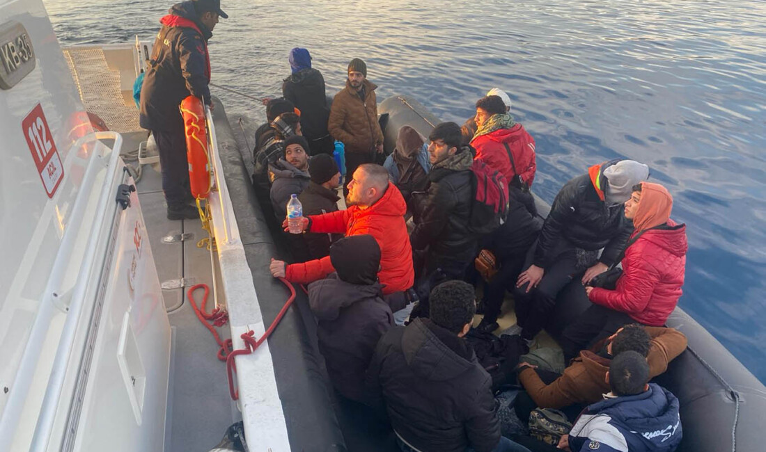 İzmir'in Karaburun ilçesi açıklarında