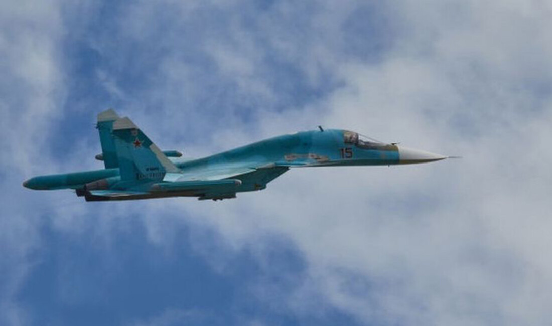 Ukrayna, Rusya'ya ait "Su-34"