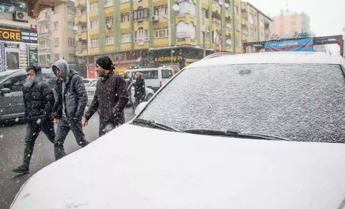 Diyarbakır’a kar uyarısı!