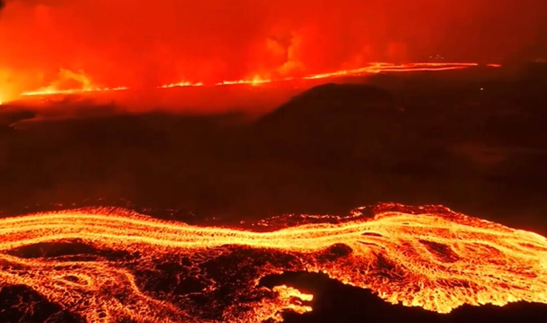 İzlanda’da Reykjanes Körfezi’nde Aralık’tan