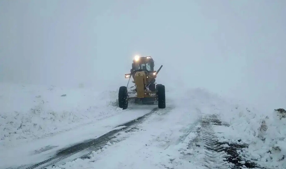 Hakkari'de olumsuz hava koşulları