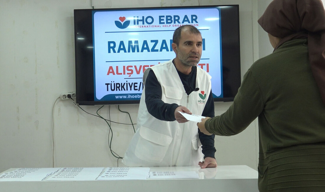 Uluslararası yardım organizasyonu İHO-EBRAR,