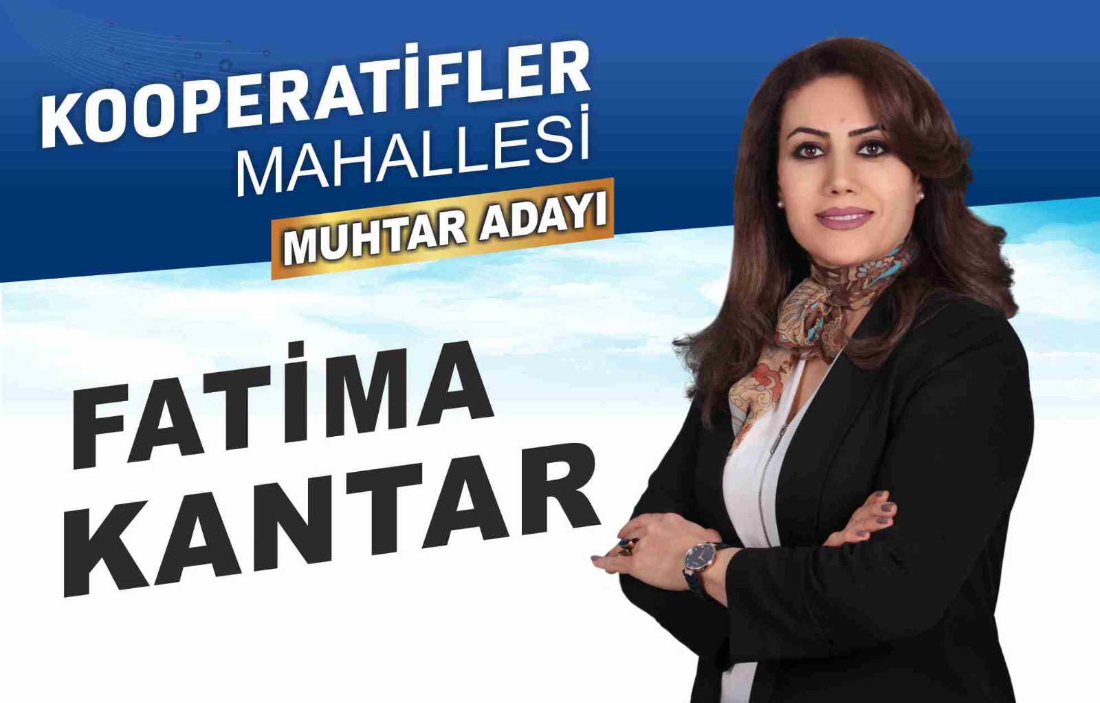 Kooperatifler Mahallesi’nin Yeni Muhtar Adayı: Fatima Kantar