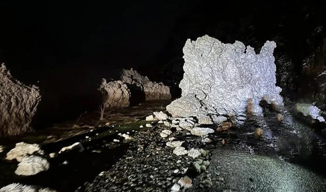 Van'da düşen çığ nedeniyle