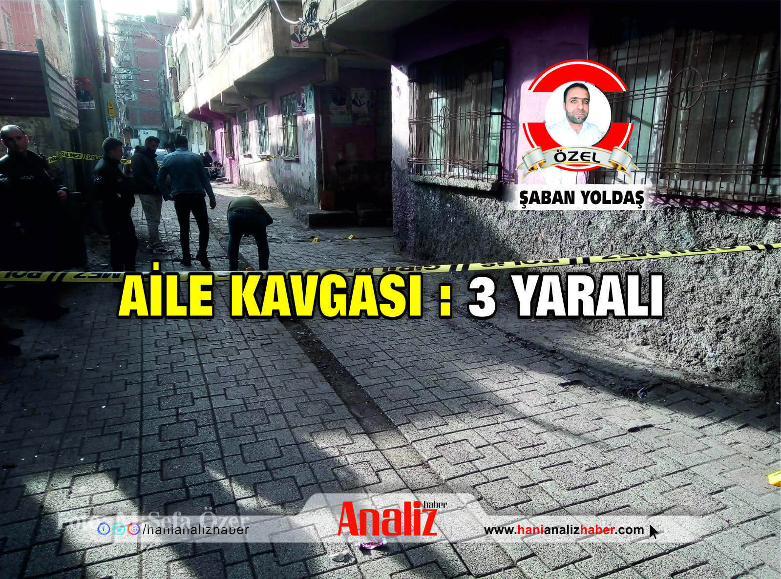 Diyarbakır’da aile kavgası : 3 yaralı