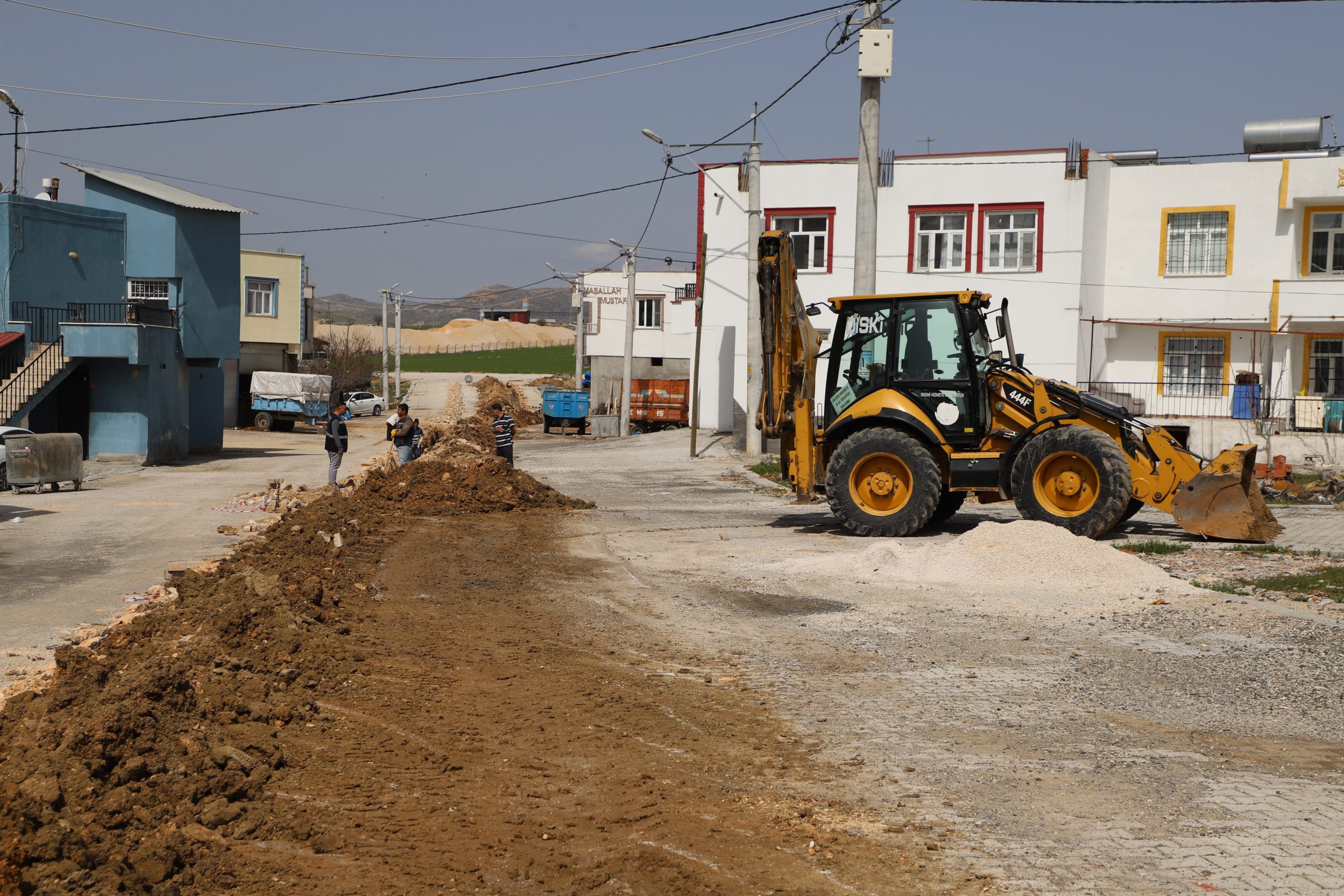 Ergani’de yeni içme suyu şebekesi yapıldı